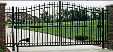iron fence